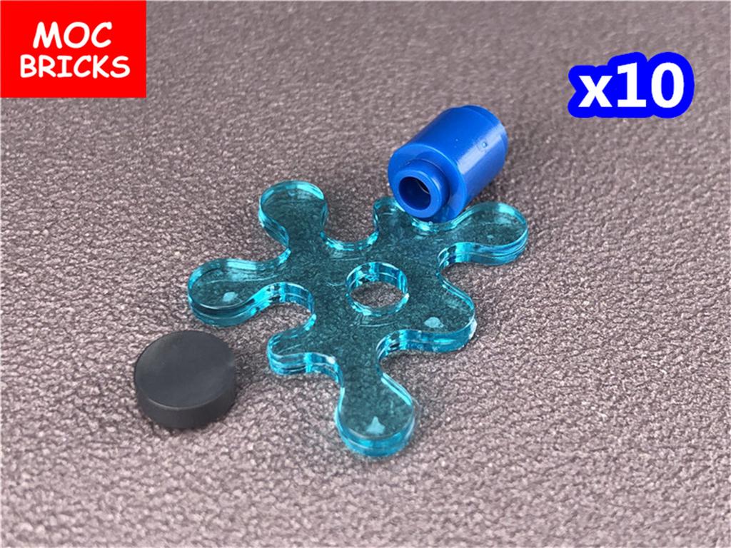 MOC Bricks Liquid blood Round 1x1 3062b Educational Building Blocks Action Figure Toy Kids toys gifts