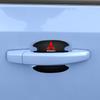 4PCS Car Door Handle Protection Sticker Emblem Car Styling For Mitsubishi Asx Lancer Outlander Pajero Ralliart Accessories