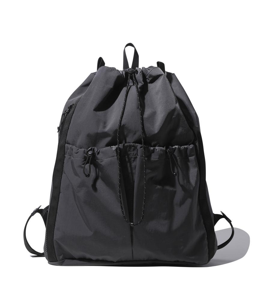 Customellow Gray Draw String Backpack Crbax25001Gyx