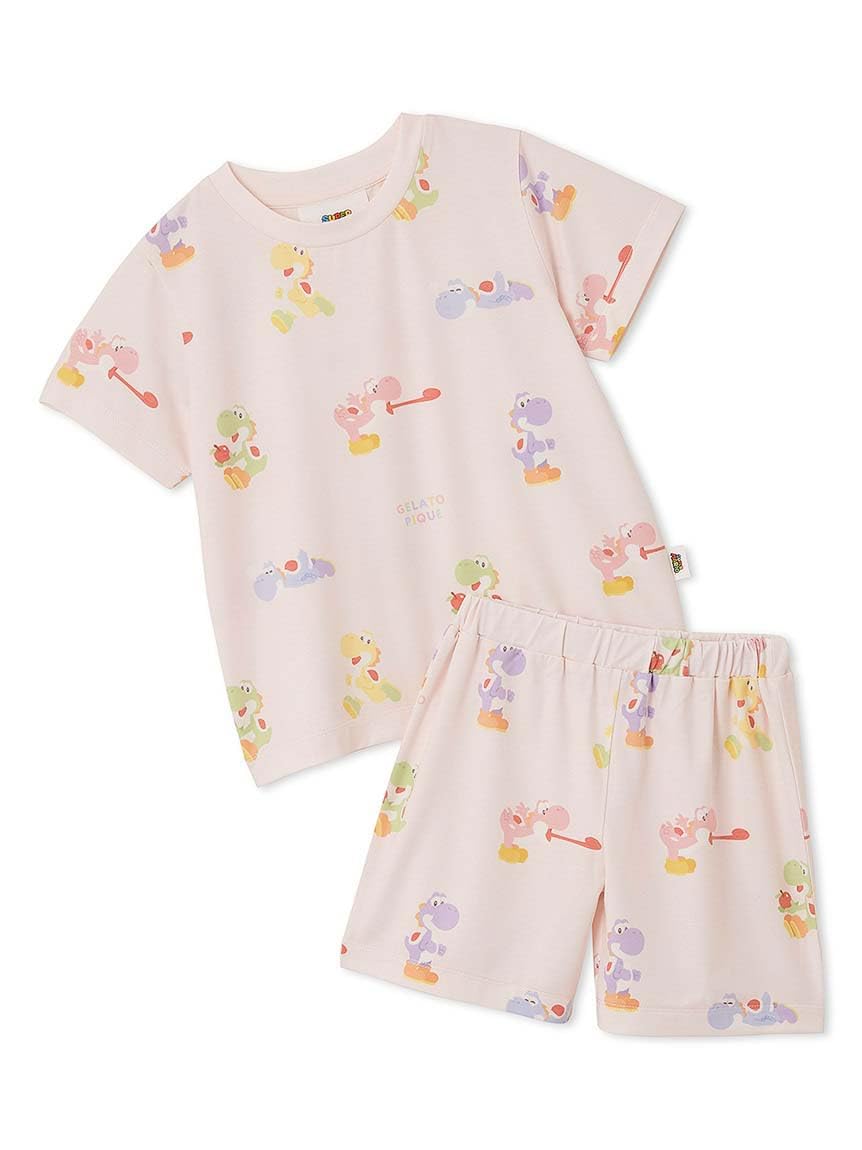 

Nintendo KIDS Набор шорт Toad Yoshi PKCT252484 PNK [Gelato Pique] & Футболка & (Йоши)