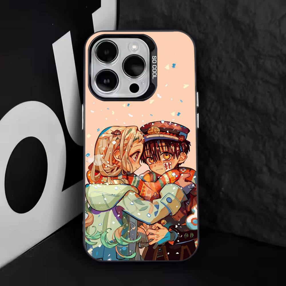 Hanako Kun Yashiro Anime Phone Case For iPhone 17,16,15,14,13,12,11,Pro,Max,Plus,E,Air,Mini Black Tpu Cover