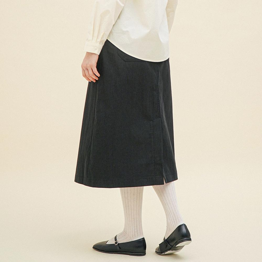 Chikita Fatigue Skirt (Like Denim) Black 243403Sbk