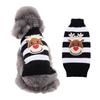Christmas Dog Sweater for Small Dogs - Santa Claus Knit Pet Clothes for Poodle Teddy Puppy, Cute Warm Xmas Puppy Outfit