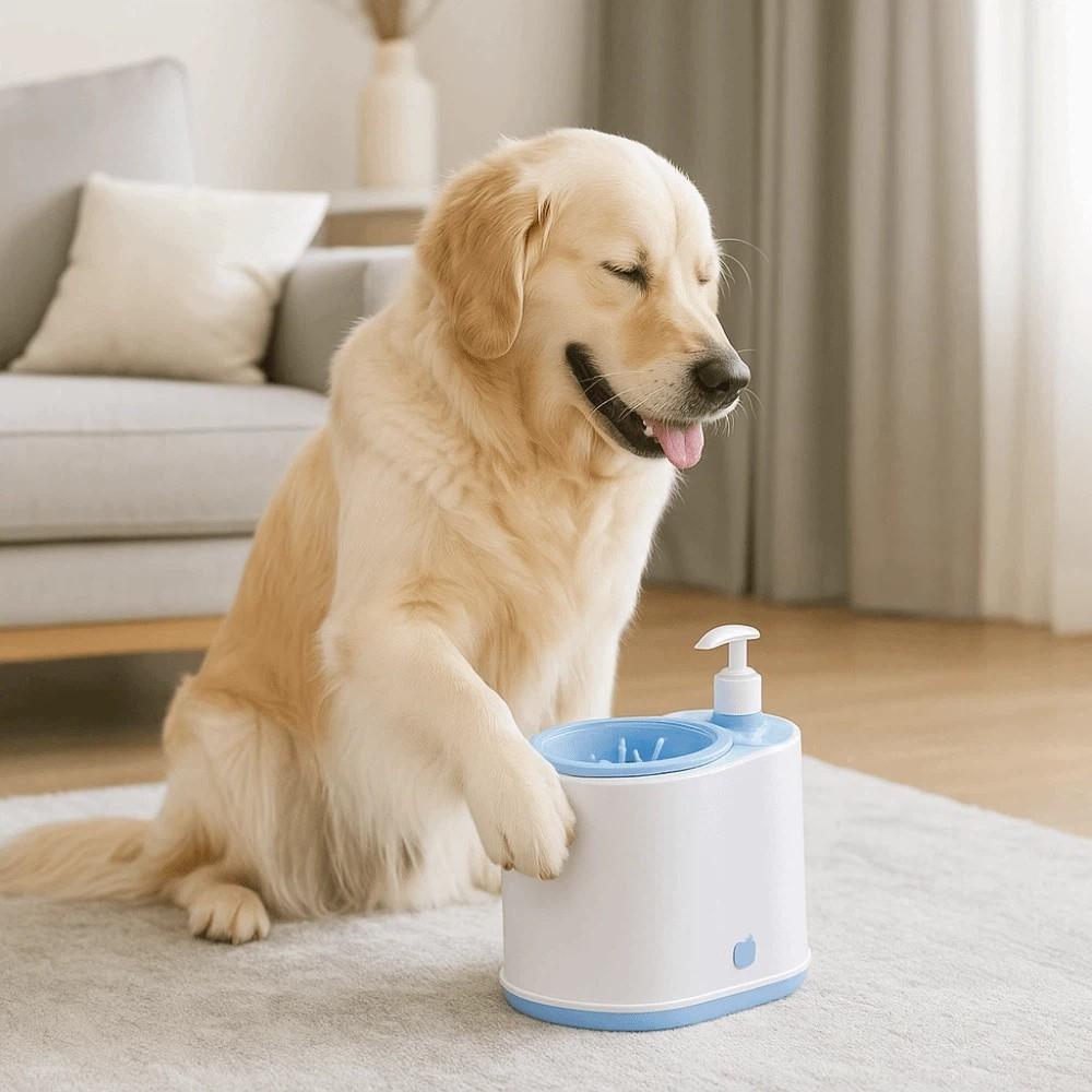 Detachable Electric Dog Paw Cleaner 2 In 1 Pet Paw Washer Pet Paw Washing Cup Dog Cat Paw Care