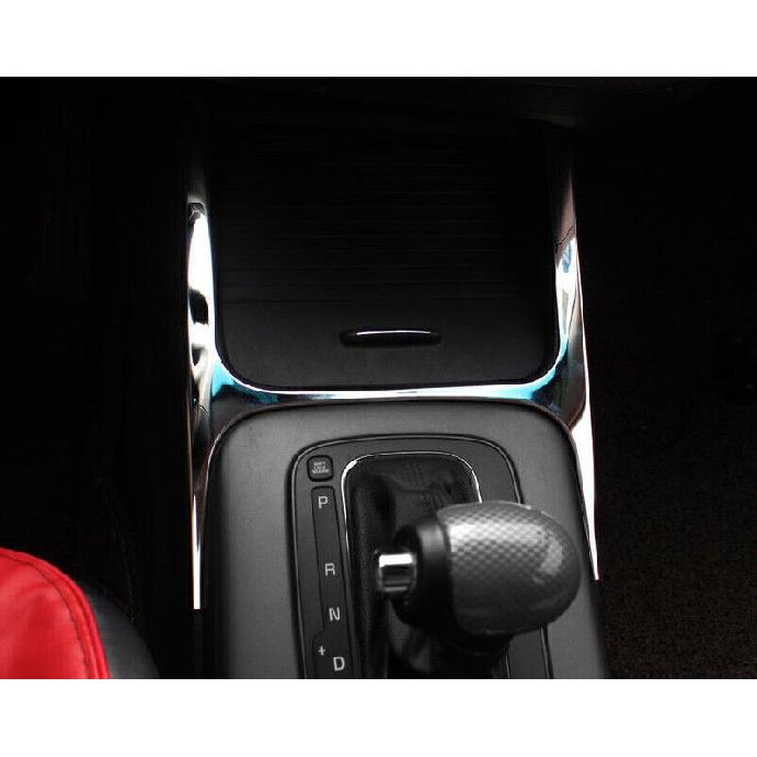 For Kia Forte K3 14-2018 Chrome Steel Center Console Gear Shift Frame Trim 1PC