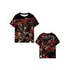 Attack on Titan 3D Digital Print T-Shirt for Men Women, Classic Anime Design, Soft Polyester Casual Short Sleeve Tops