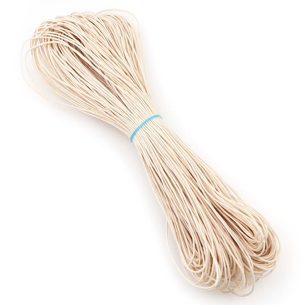 Colorful Korean 1.0mm Wax Cord for Handmade Necklace Weaving and Beading