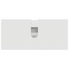 Bathroom Furniture Set with Shelf 3 Pcs White Plywood and Metal