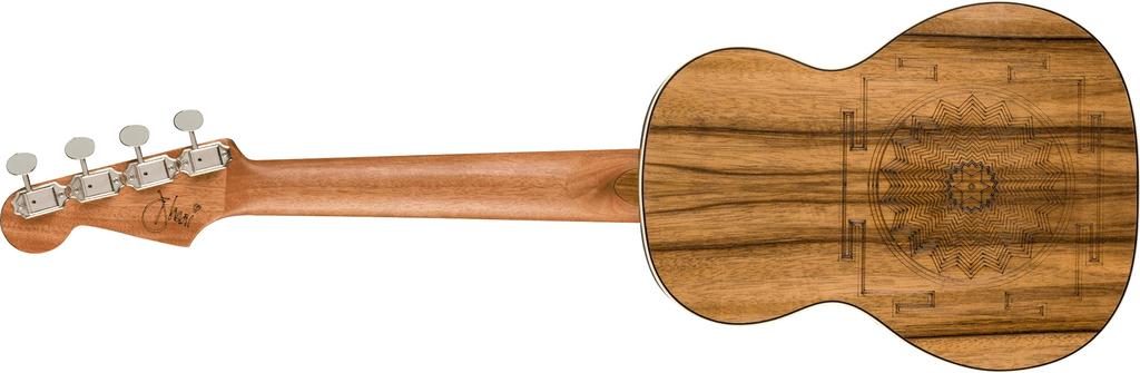 Fender Ukulele Dani Harrison Turquoise with Soft Case Uke,