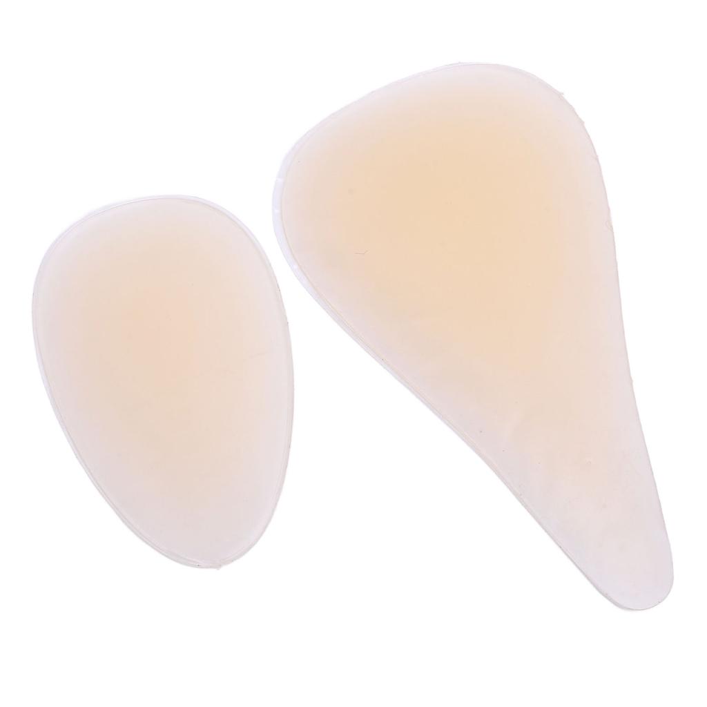 2pcs Silicone Swimming Underwear Concealer Self Adhesive Insert Concealer for Swimsuit Bikini