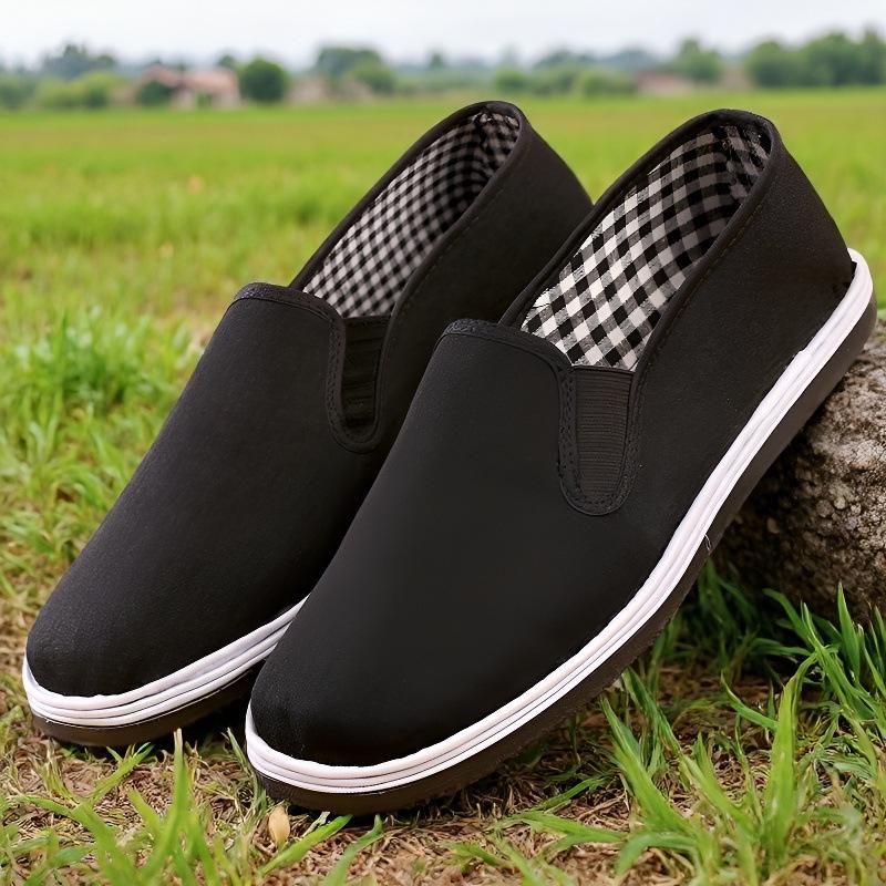 

Men s Handmade Old Beijing Breathable Cloth Shoes - Summer Casual Style 37
