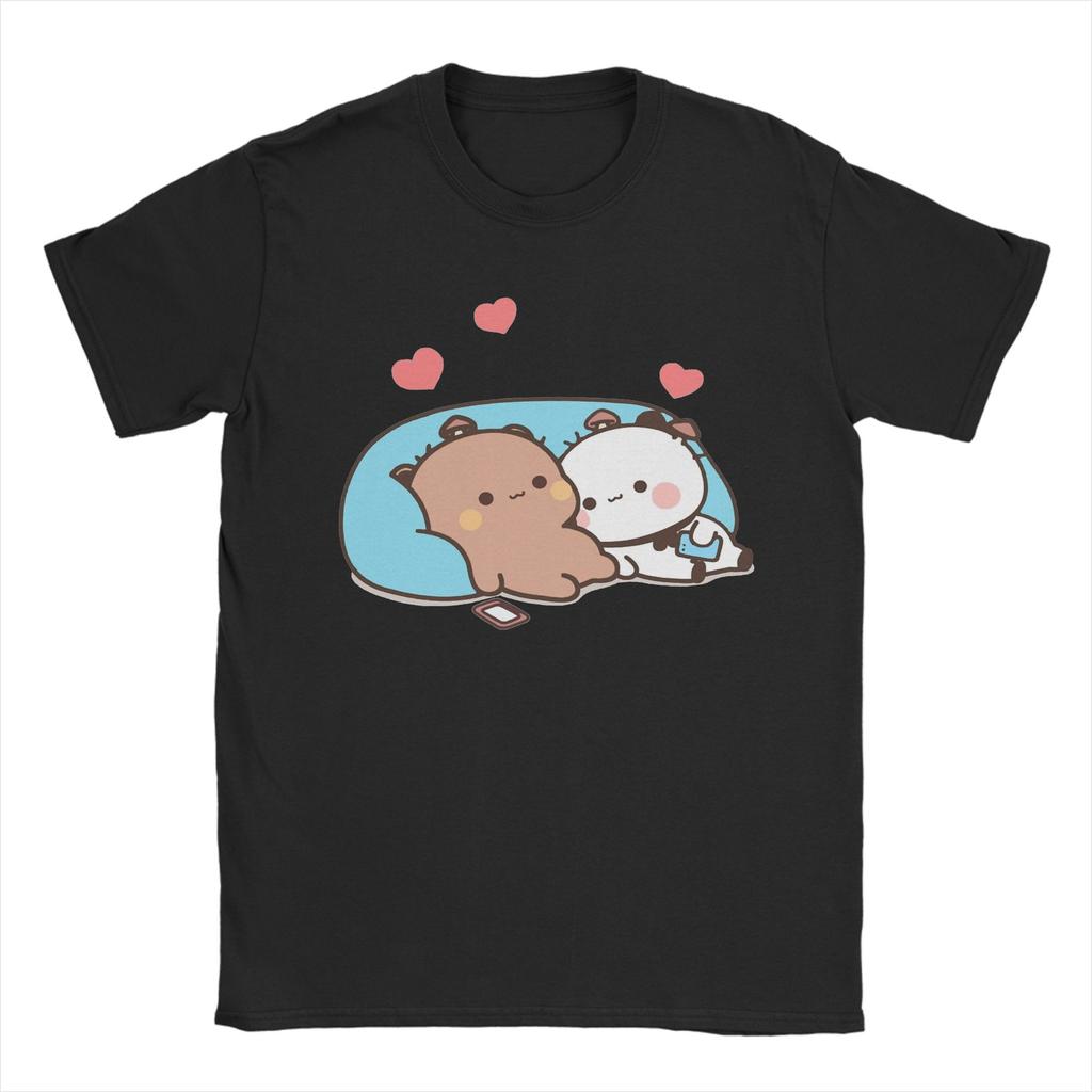 Bubu Is Making Up T Shirts Men Women Pure Cotton Novelty T-Shirts Crewneck Bubu and Dudu Tee Shirt Short Sleeve Tops Adult