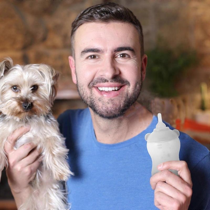 Small Animals Milk Bottle Pet Feeding Bottle for Easy Milk Feeding