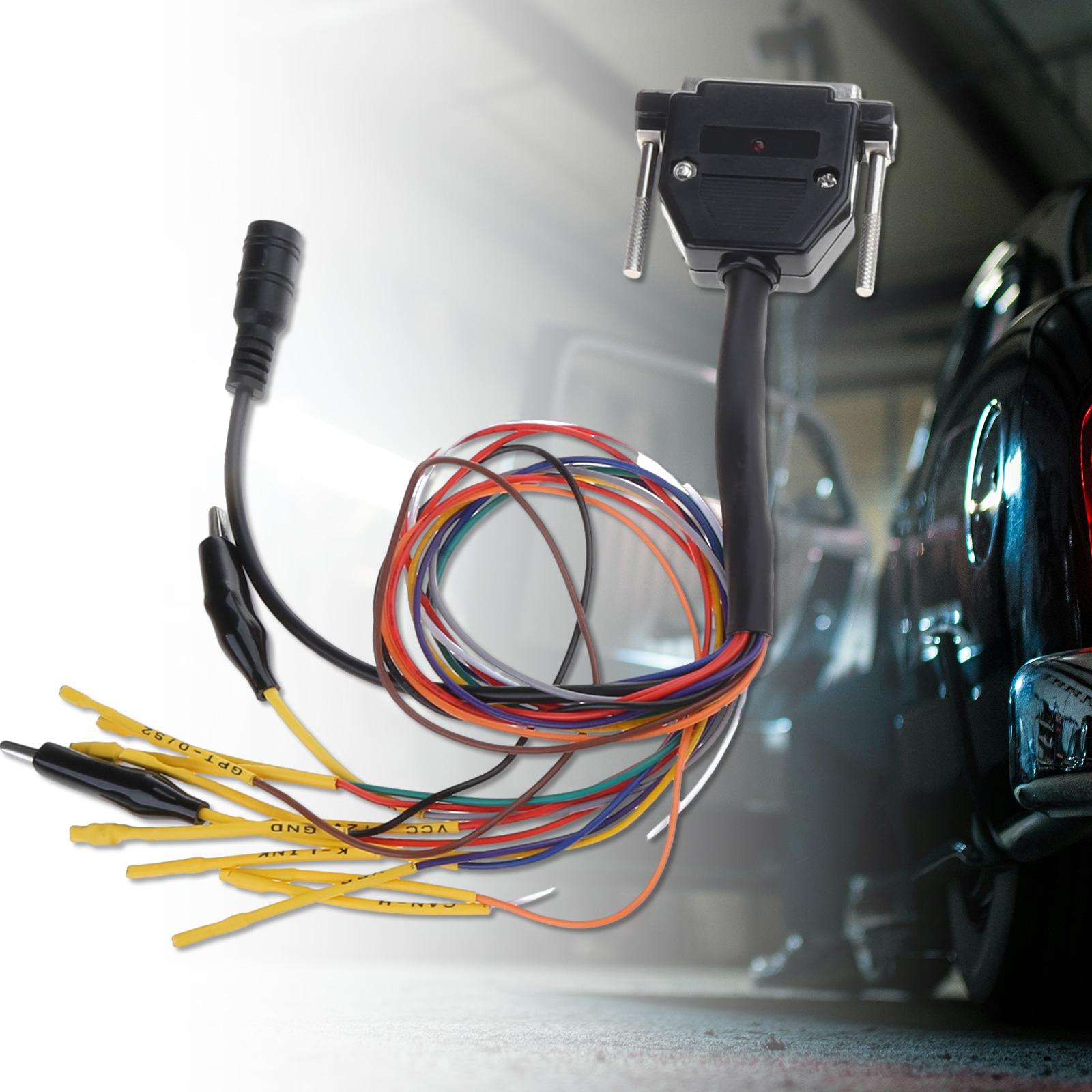 

Надежный кабель с распиновкой. Легкий кабель управления питанием. Кабель из ПВХ для диагностики транспортных средств. Подходит для SM2 PRO. A