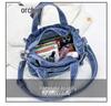 2023 Fall/Winter Women's Mini Denim Crossbody Bag In Simple Korean Style