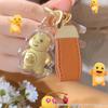 Creative Cartoon Milk Dragon Keychain: 999 Gold Festival Gift for Friends