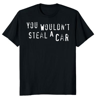 Neukradl bys auto, tati Unisex tričko