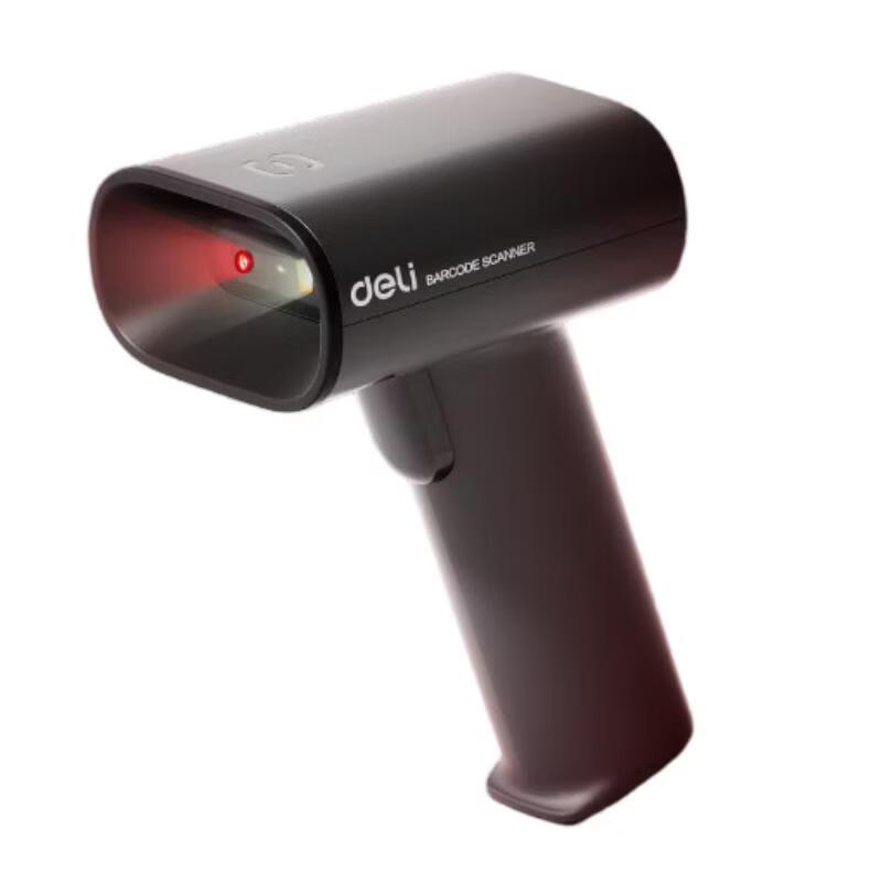 Беспроводной 2D сканер штрих-кодов Deli
