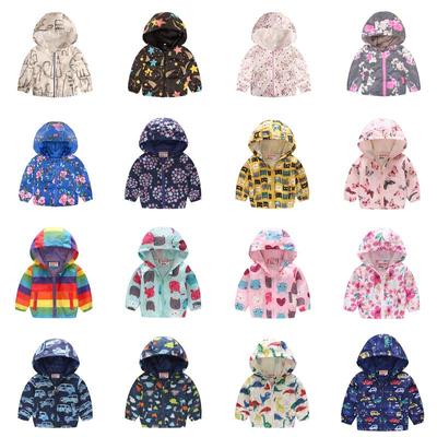 Spring & Autumn Thin Hooded Jackets for Babies: Cute, Fashionable Zipper Shirts for Boys and Girls, Small To Medium Sizes