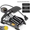 Universal High-Pressure Foot Pump for Cars, Bikes, and Motorcycles