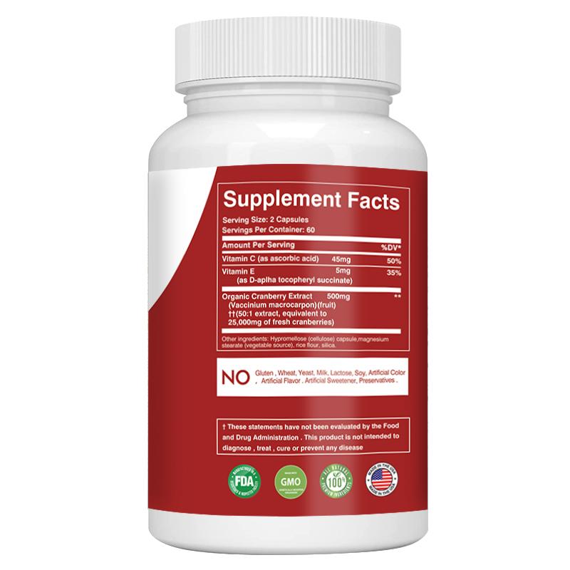 Pslalae - Cranberry Concentrate Vitamin C - 25,000 mg Benefits of Fresh Cranberries - Urinary Health