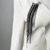 1PC Understated Luxury Multi-functional Brooch Beaded Tassel Gifts Exquisite Alloy Elegance Tassel Lightweight Fixed Buckle Suit
