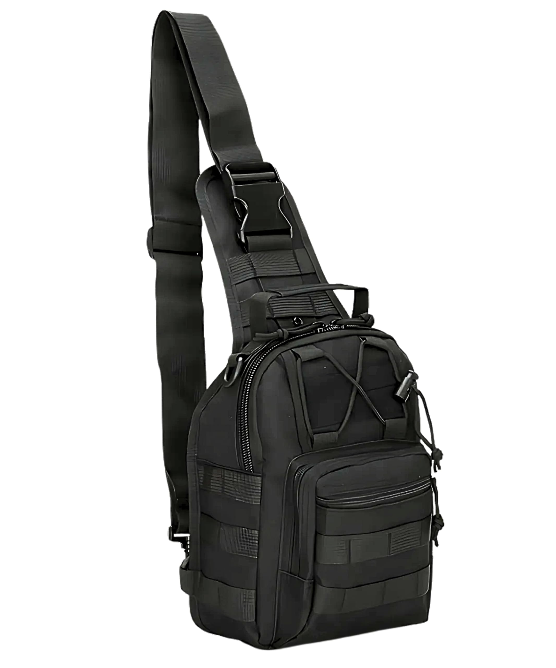 

Ventury Crossbody Великий Багатофункціональний для Сумка для камери на відкритому повітрі Сумка на одне плече, Чоловіча сумка у військовому стилі, Місткість, Легкий, Водонепроникний, чорний