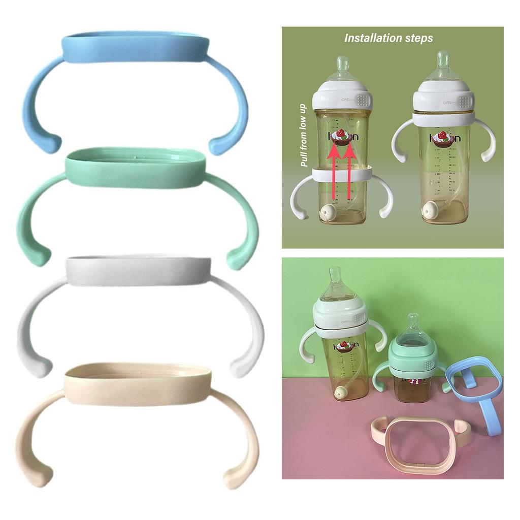 Infant Feeding Bottle Accessory with Secure Grip Handle Child Friendly Bottle Holder Attachment for Hegen Repair