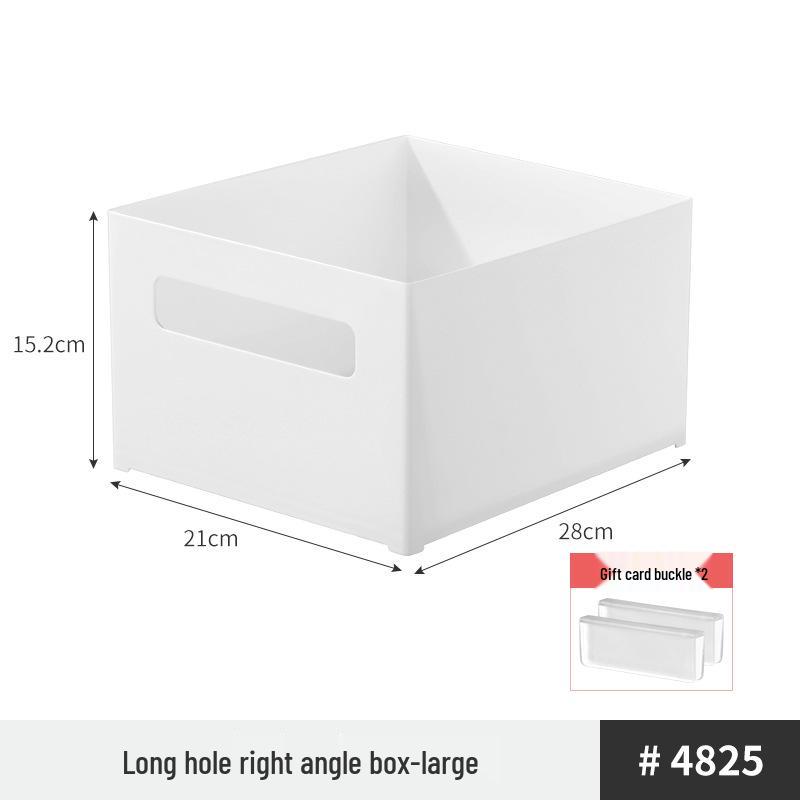 Right-Angle Desktop Organizer for Snacks, Sundries, and Cookware