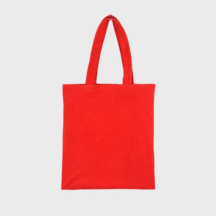 HTR152 Holiday Terry Shoulder Bag Red