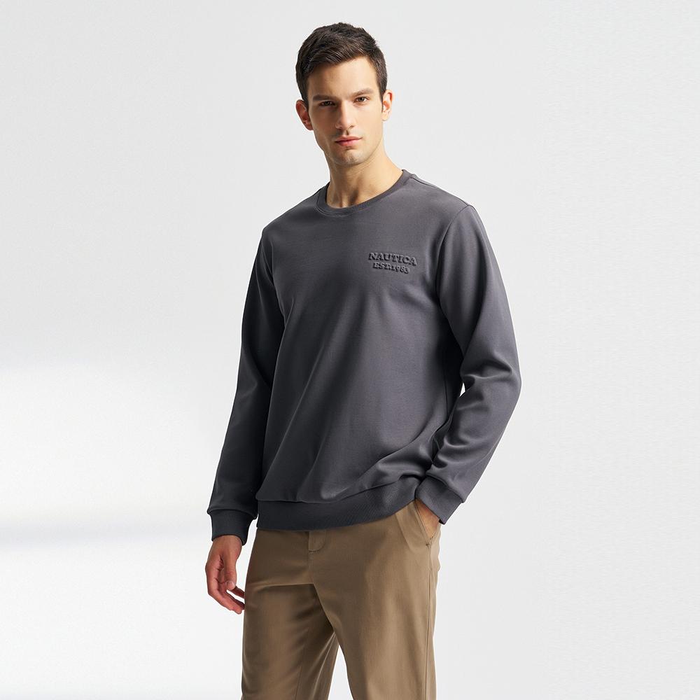 Nautica Sweatshirts Men's Crew Neck Moderate Regular KO4402
