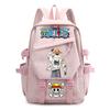 Anime ONE PIECE schoolbag children's backpack primary school bag male and female junior high school students college students campus backpack