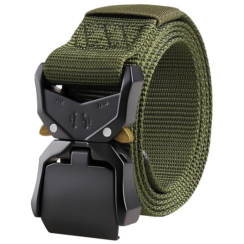 

[BENADON] belt men s tactical belt No hole casual nylon stepless adjustment upgrade alloy buckle military outdoor work work mountain climbing