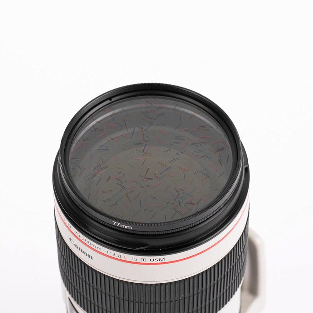 Excras K10 Crystal Circular Prism Special Effects Camera Filter, Optical Glass, Spotlight/Rainbow/Cinematic Effects
