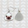 Siamese - elegant metal earrings as a gift from the Art-Dog brand