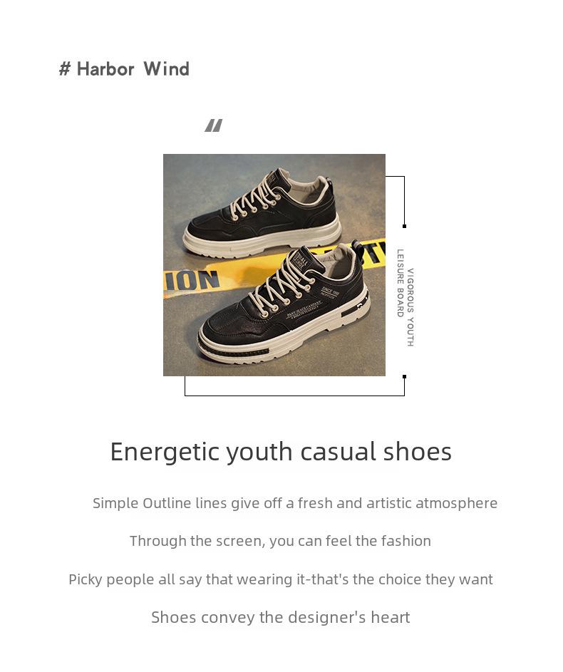 Frühling 2023 Herren Leder Dicksohlige Martin Schuhe: Modisch, Vielseitig und Lässig.