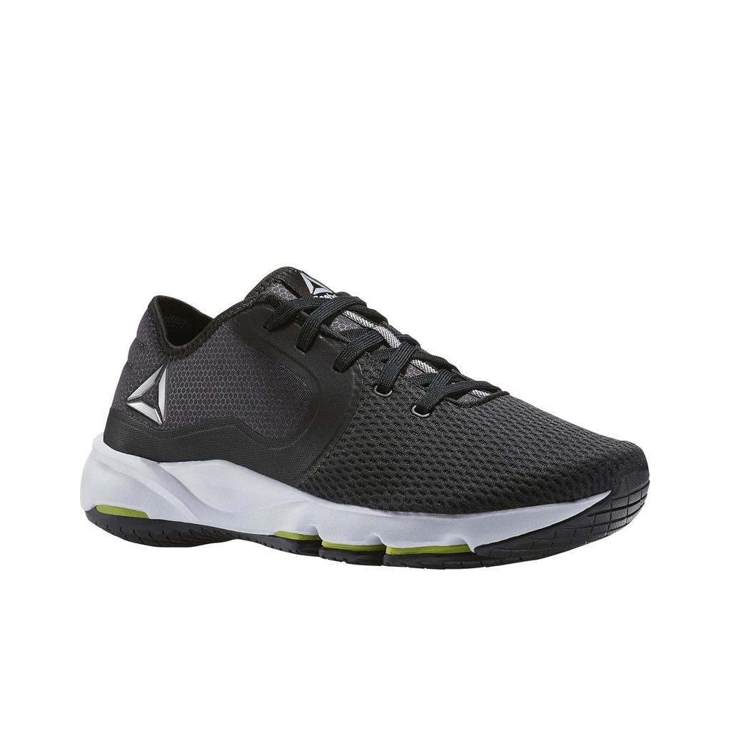 Reebok Cloudride Dmx 2.0 Lace-Up Mesh Breathable Durable Low-Top Running Shoes Men Sneaker Black Gray BD5722