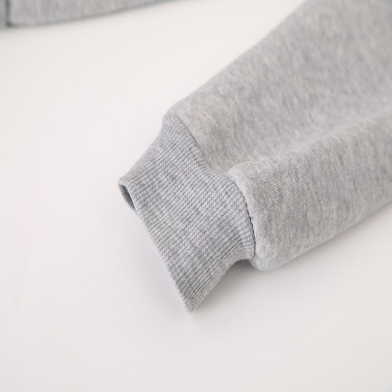 2025 Autumn/Winter Raglan Sleeve Sweatshirt & Zipper Pocket Long Pants Set