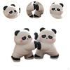 2 Pieces Panda Bookends Book Shelf Holder Resin Ornament for Shelves Decorative Stopper Gifts