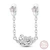 S925 Silver Bee Bear Easter Egg Guitar Jesus Saint Mary Charms Beads Fit 3mm Bracelets DIY Fine Jewelry Making