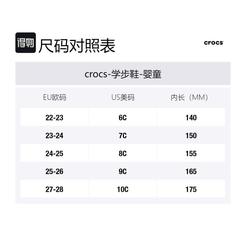 Crocs Low-Top Toddler Shoes Blue Pink Green Infant And Toddler