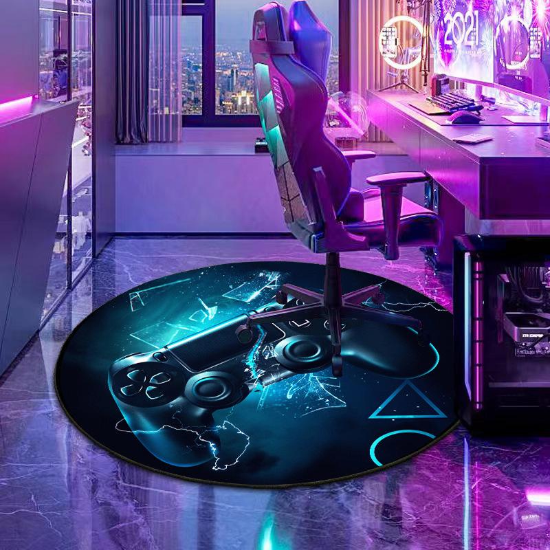 

Киберспорт Креативный стул Подушка Мальчик Ручка 3D Эффект Ковер Гостиничная игра Тематическое одеяло для кровати crystal velvet 80cm diameter