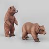Mini Brown Bear Family & Farm Animal Toy Set