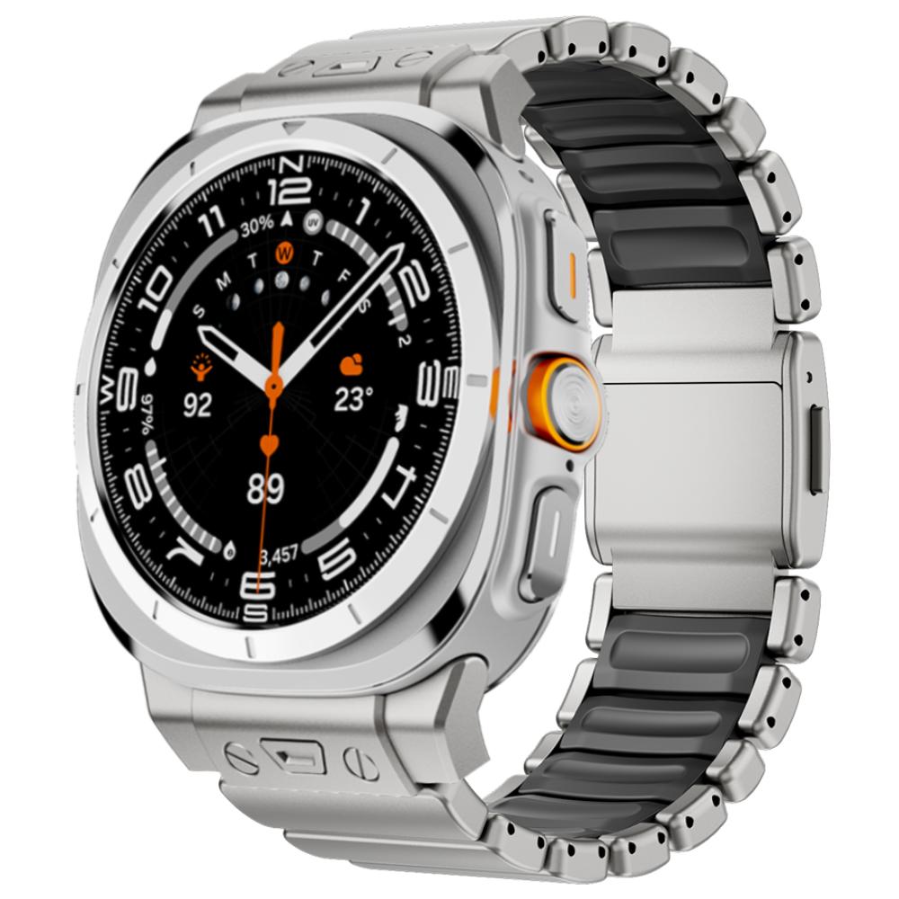 Luxus-Titan-Armband für Samsung Galaxy Watch Ultra 2025 Metall-Uhrenarmband für SAMSUNG GALAXY WATCH ULTRA 47MM 2024 Zubehör
