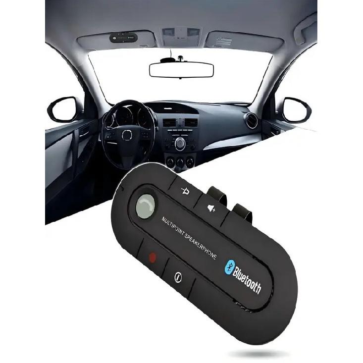 HOt Sale Wireless Handsfree Car Bluetooth 4.1 Sun Visor Speaker Speakerphone MP3 Music Player Car Charger