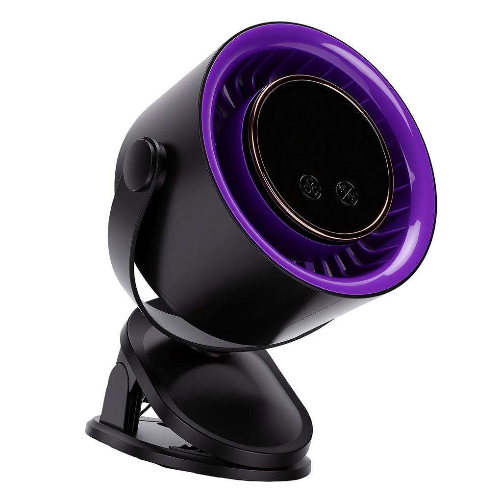 Clamp On Fan 199 Speeds Adjustable 3600mah USB Rechargeable Fan with Timer for Stroller Outdoor Travel Beach Camping
