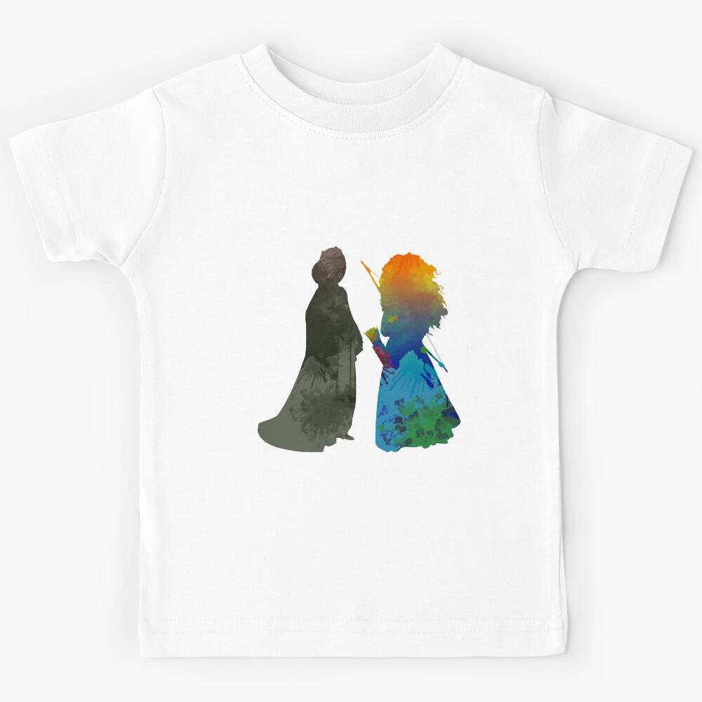 Mother and Daughter Inspired Silhouette Kids T-Shirt 100