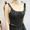 Elegant Solid Color Corset for Women Ladies Dress Corset Fashion Female Stretch Rope Waist Trainer for Prom Party