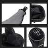 Car Accessories 6 Speed Gear Shift Knob Gear Stick Gaiter Boot for VW Touran 2003-2015/Caddy III 03.2004-05.2015