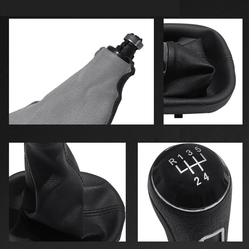 Car Accessories 6 Speed Gear Shift Knob Gear Stick Gaiter Boot for VW Touran 2003-2015/Caddy III 03.2004-05.2015